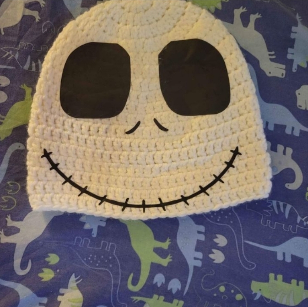 Adult jack skellington hat